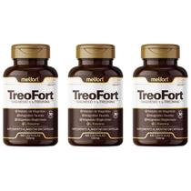 Kit 3x TreoFort Magnésio L-Treonina Malato Taurato Bisglicinato 60 Caps 500mg Melfort