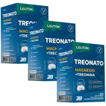 KIT 3X TREONATO ( Magnésio e Treonina ) 60 comprimidos - Lauton KIT 3X TREONATO ( Magnésio e Treonina ) 60 comprimidos - Lauton