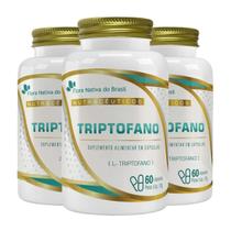 Kit 3x Triptofano 860mg 60 Capsulas Flora Nativa do Brasil Kit 3x Triptofano 860mg 60 Capsulas Flora Nativa do Brasil