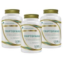 Kit 3x Triptofano (L-Triptofano) 60 Cápsulas 860mg Flora Nativa