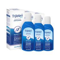 Kit 3x Triselen Azul Shampoo Anticaspa 150ml UberPharma