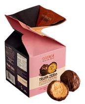 Kit 3X: Trufa Zero com Ganache Branco Cookoa 135g Kit 3X: Trufa Zero com Ganache Branco Cookoa 135g