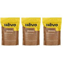 Kit 3x Uêvo Naturovos 420g Sabor Chocolate
