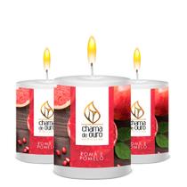 Kit 3x Vela Aromática Vela Perfumada - Várias Opçoes Perfume Aromaterapia