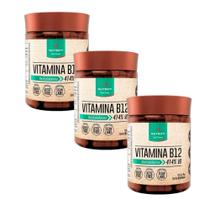 Kit 3x Vitamina B12 - 60 Cápsulas - Nutrify - 100% Natural