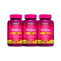 Kit 3x Vitamina Biotina 60 cápsulas 400mg - CHAMEL