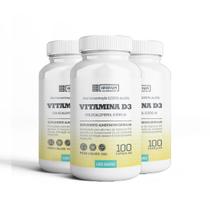 Kit 3x Vitamina D - Iridium Elements Sabor: Natural