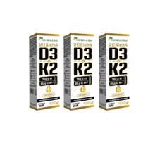 Kit 3x Vitamina D3 2000ui + Vitamina K2 3x20ml Laranja Flora Kit 3x Vitamina D3 2000ui + Vitamina K2 3x20ml Laranja Flora
