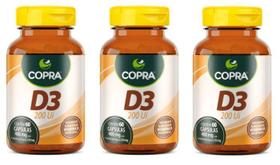 Kit 3x Vitamina D3 (3x 60 cápsulas) - Copra