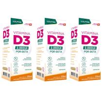 KIT 3X Vitamina D3 Pura em Gotas 20ml - Lauton KIT 3X Vitamina D3 Pura em Gotas 20ml - Lauton