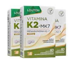 Kit 3x Vitamina K2 Mk7 (Menaquinona) (60 cápsulas) - Lauton Kit 3x Vitamina K2 Mk7 (Menaquinona) (60 cápsulas) - Lauton