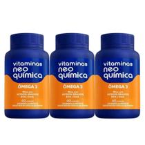 Kit 3x Vitamina Ômega 3 com 60 Cps - Neo Química