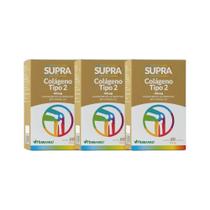 Kit 3x Vitamina Supra Colágeno Tipo II 40mg 60 cps - HERBAMED Kit 3x Vitamina Supra Colágeno Tipo II 40mg 60 cps - HERBAMED