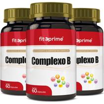 Kit 3x Vitaminas Complexo B 60 Cápsulas