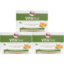 Kit 3X VitaTea - 30 Sachês de 2g - Vitafor Kit 3X VitaTea - 30 Sachês de 2g - Vitafor