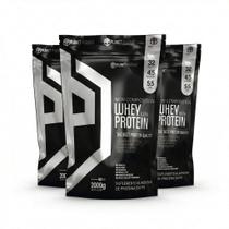 Kit 3X Whey Protein 100% 32g de Proteína 2Kg - Planet Pharma -