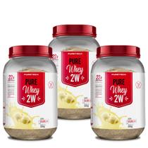 Kit 3x Whey Protein 2W 900g - Puretech Kit 3x Whey Protein 2W 900g - Puretech