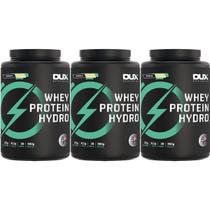 Kit 3X Whey Protein Hydro - 900g Baunilha - Dux Nutrition Kit 3X Whey Protein Hydro - 900g Baunilha - Dux Nutrition