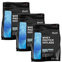 Kit 3X Whey Protein Isolado - 1800g Refil Chocolate - Dux Nutrition Kit 3X Whey Protein Isolado - 1800g Refil Chocolate - Dux Nutrition