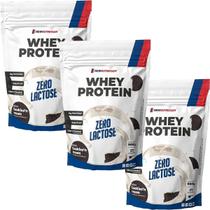 Kit 3X Whey Protein Zero Lactose - 900g Refil Cookies and Cream - NewNutrition