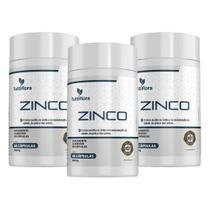 Kit 3x Zinco 60 Cápsulas 500mg Tuttiflora
