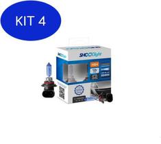 Kit 4 2 Lampadas Farol Baixo Branca Hb4 Blazer 2.5 Diesel 96