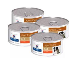 Kit 4 A/D Hill'S Prescription Diet Cães E Gatos Lata 156Gr