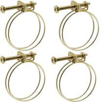 Kit 4 abracadeira de arame 3/4 pol Kit 4 abracadeira de arame 3/4 pol