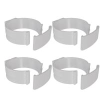 Kit 4 Abraçadeira Impacto Com Trava Tubo 75Mm 3'' Incolor