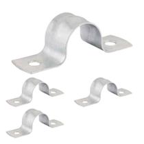 Kit 4 Abraçadeira Tipo U De Aço Fixação De Canos Tubos 3/4" 25mm Kit 4 Abraçadeira Tipo U De Aço Fixação De Canos Tubos 3/4" 25mm