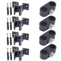 Kit 4 Abraçadeiras e 4 Fixadores para Cercado Dobrável Pet Kit 4 Abraçadeiras e 4 Fixadores para Cercado Dobrável Pet