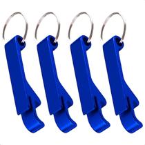 Kit 4 Abridor de Latas Garrafa Chaveiro Brindes Varias Cores