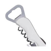 Kit 4 Abridores De Garrafa Com Saca Rolha De Inox 4 em 1.