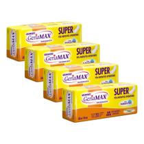 Kit 4 Absorvente Geriátrico GeriaMax Super 20 Unidades