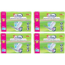 KIT 4 Absorvente Geriátrico Lifree Branco - 20 Unidades KIT 4 Absorvente Geriátrico Lifree Branco - 20 Unidades