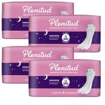 Kit 4 Absorvente Plenitud Femme Noturno 8 Unidades