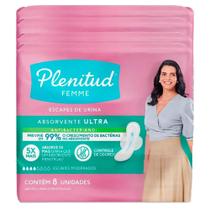 Kit 4 Absorvente Plenitud Femme Ultra 8 Unidades