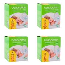 KIT 4 Absorventes Para Seios Bellacotton Leve 30 Pague 24 Und