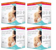 Kit 4 Absorventes Para Seios Proctermilk 30 Und - La San Day Kit 4 Absorventes Para Seios Proctermilk 30 Und - La San Day