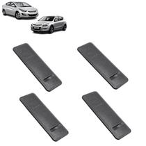 Kit 4 Acabamento Moldura Capa Tampa Friso Rack Teto Dianteiro Traseiro i30 Elantra 2013 2014 2015 2016 2017 2018