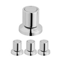 Kit 4 Acabamento P/ Base 1/2 Itapema Bella Docol