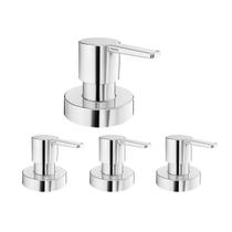 Kit 4 Acabamento P/ Registro Gali 1/2, 3/4 E 1 Docol