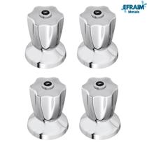 Kit 4 Acabamentos C50 Padrão Deca Registro Chuveiro Canopla Metal