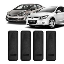 Kit 4 Acabamentos Friso Rack Teto I30 2010/2012 Elantra 2011/2015