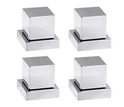 Kit 4 Acabamentos P/Registro Quadrado 3/4 Padrão Deca