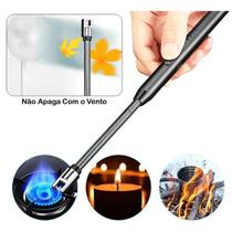 Kit 4 Acendedor Elétrico Recarregável Usb Para Fogão Plasma