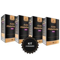 Kit 4 ACIDO HIALURONICO 80MG C/30 CAPS GOLD LAB Kit 4 ACIDO HIALURONICO 80MG C/30 CAPS GOLD LAB