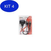 Kit 4 Adaptador Usb 2.0 Para Hd Sata Xtrad Xt-2150