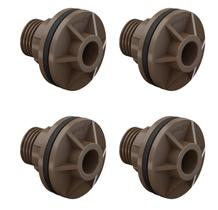 Kit 4 Adaptadores Soldável Para Caixa D'água Com Flange Tigre - 3/4"