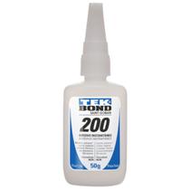 Kit 4 Adesivo Cola Multiuso Tekbond 200 Gel Instantâneo